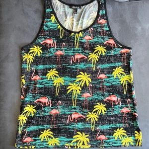 Forever 21 Flamingo Tank Top